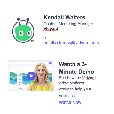 video-email-marketing-video-email-signature-example screenshot showing video in an email signature