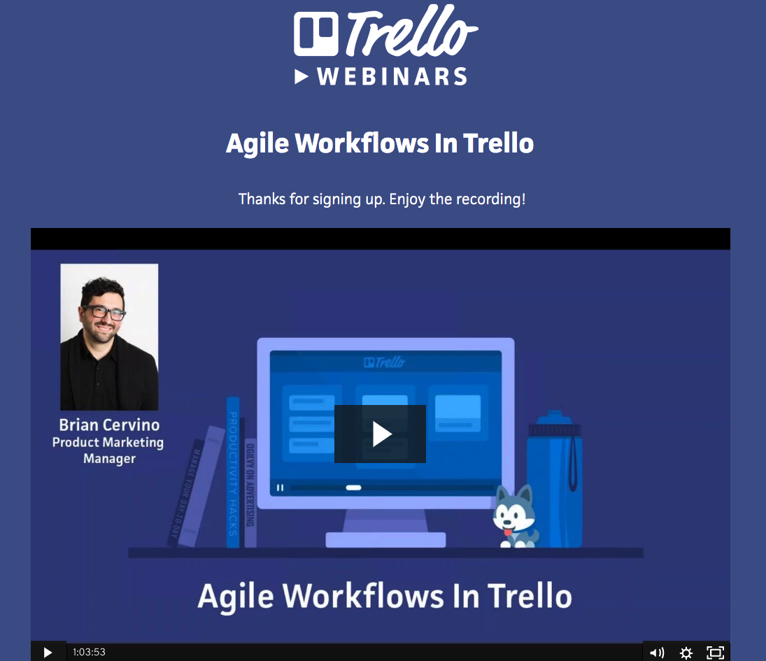 trello-webinars-agile-workflows-example a screenshot of a Trello webinar on agile workflows